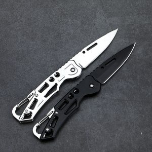 Folding knife keychain edc